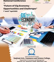 National Conference on “Future of Gig Economy: Opportunities and Challenges&#8221;